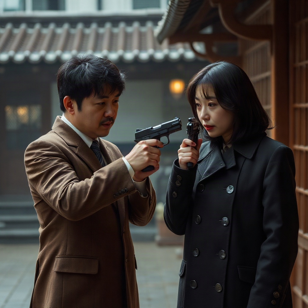 短剧《旧港密码》年代谍战剧照